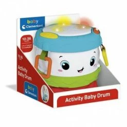 Clementoni Activity Baby Drum - Tamburo Prime Attività