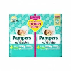 Pampers® Baby Dry - 34 Pannolini Taglia 4 Maxi (7-18 Kg)