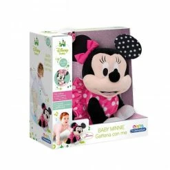 Clementoni Baby Minnie Gattona Con Me - Peluche Interattivo