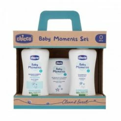 CHICCO Baby Moments Clean & Sweet - Kit Prodotti Per Il Bagnetto