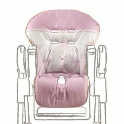 ITALBABY Baby Re - Rivestimento Seggiolone PVC Rosa