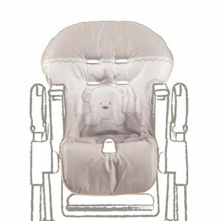 ITALBABY Baby Re - Rivestimento Seggiolone PVC Tortora 3 ITALBABY Baby Re - Rivestimento Seggiolone PVC Tortora