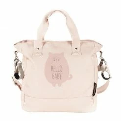 Walking Mum Borsa Fasciatoio Hello Baby Rosa