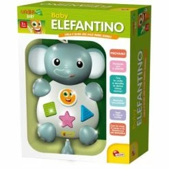 Lisciani Carotina Baby Elefantino 52226 Gioco Elettronico Con Ninna Nanna 3m+