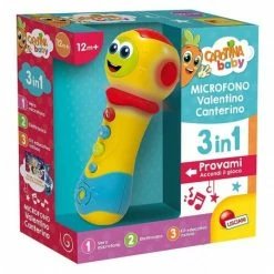 Lisciani Carotina Baby - Microfono Valentino Canterino 3 In 1