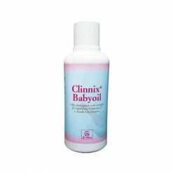 ABBATE GUALTIERO Clinnix Baby Oil - Olio Detergente Con Calendula Acido Glicirretico E Vitamina E 500 Ml