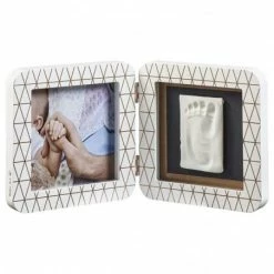 Baby Art My Baby Touch - Cornice Con Kit Per Impronta Bianco