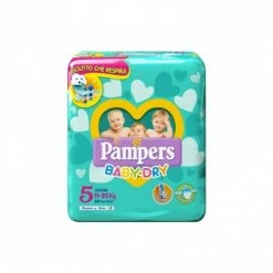 Pampers® Baby Dry Junior - 23 Pannolini Taglia 5 Da 11 A 25 Kg