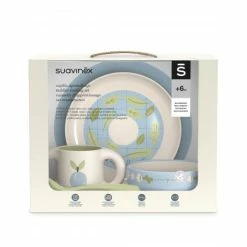 Suavinex Hygge Baby - Set Svezzamento Per Bambini 6M+ Blu